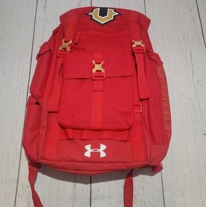 Under Armour UA Storm Undeniable Backpack Red New